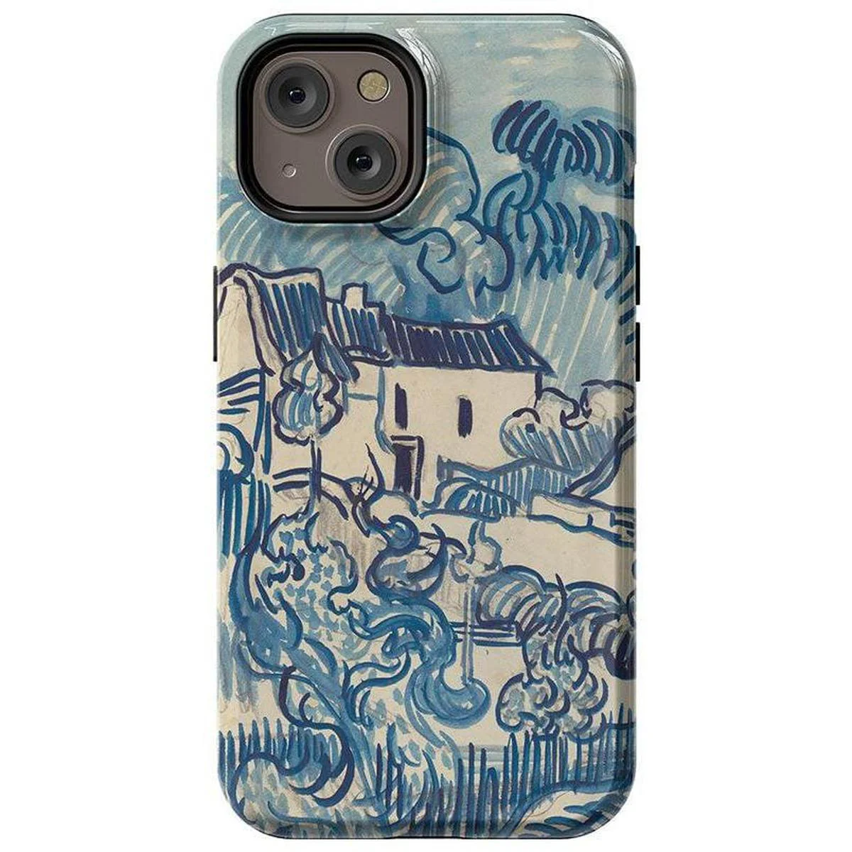 Van Gogh | Landscape With Houses Phone Case - Image 79
