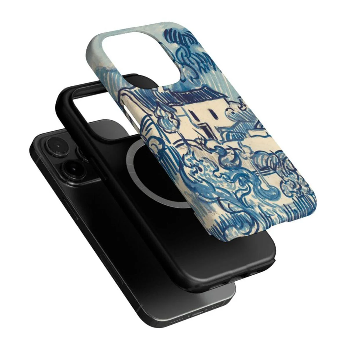 Van Gogh | Landscape With Houses Phone Case - Image 84