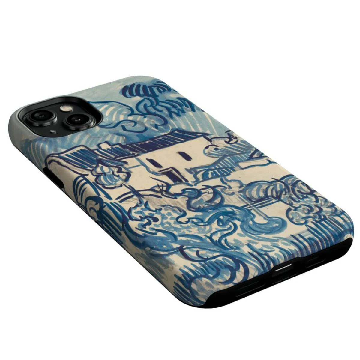 Van Gogh | Landscape With Houses Phone Case - Image 86