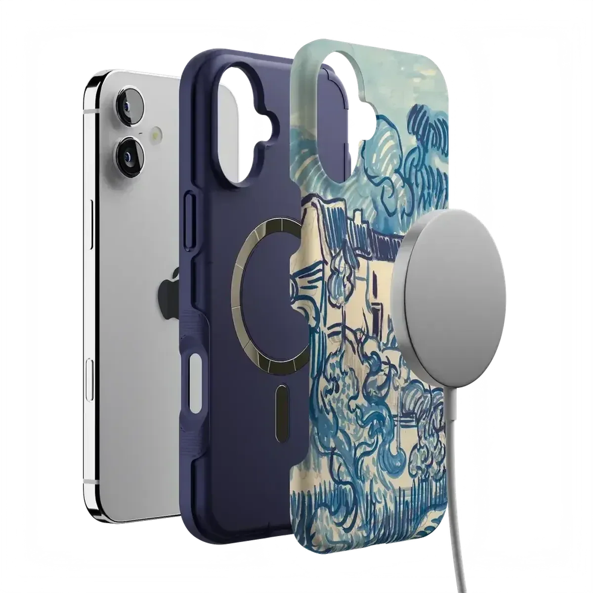 Van Gogh | Landscape With Houses Phone Case - Image 98