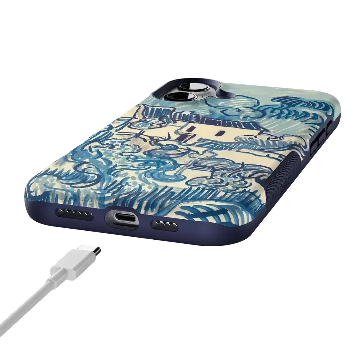 Van Gogh | Landscape With Houses Phone Case - Image 99