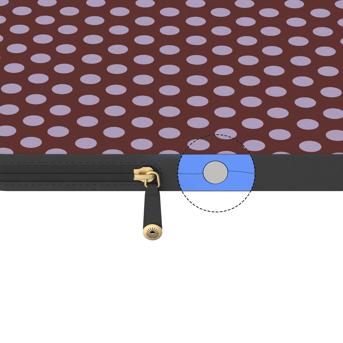 Spotted in SoHo | Polka Dot Laptop Case - Image 5