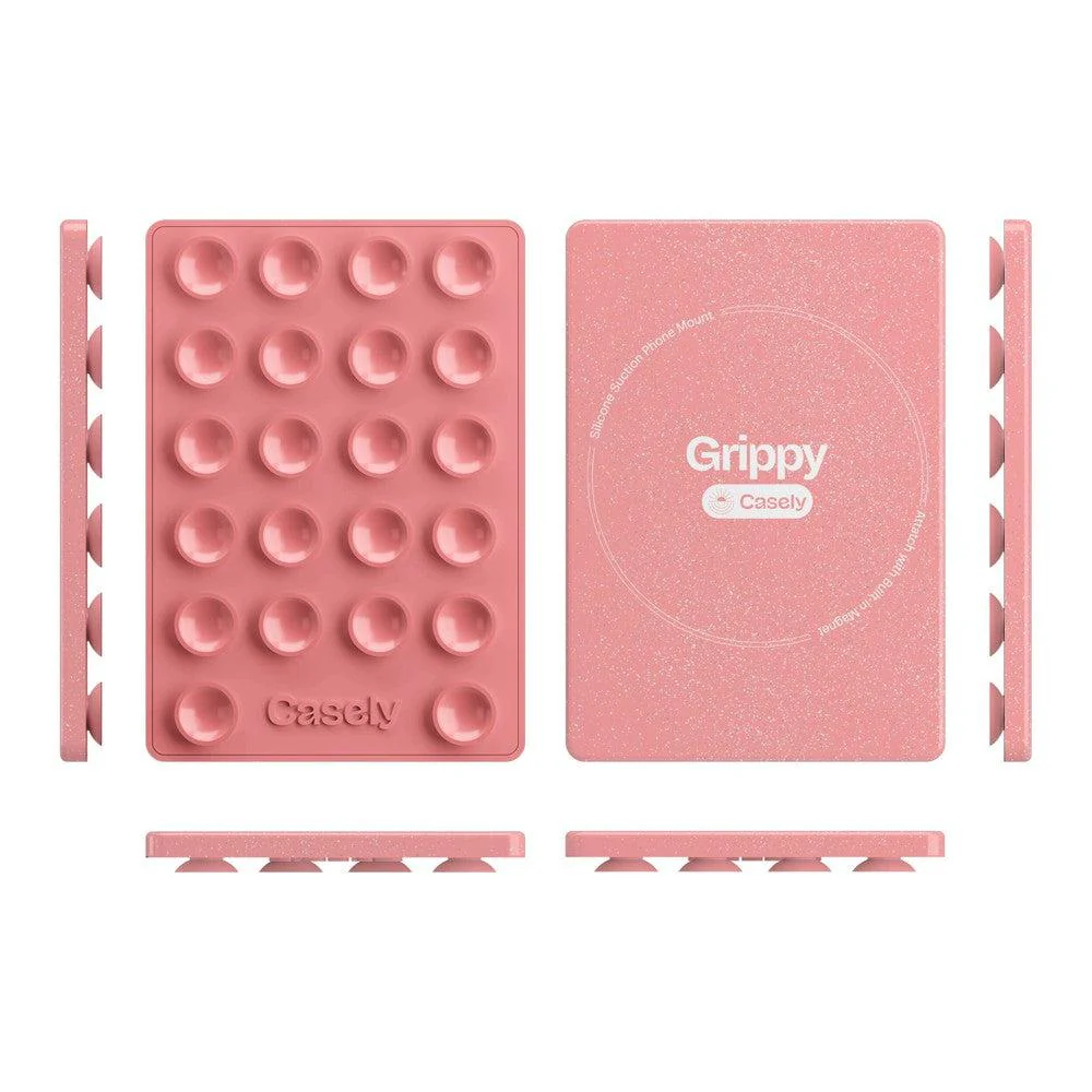 Starfish Wishes | Coral Pink Shimmer Grippy - Image 4