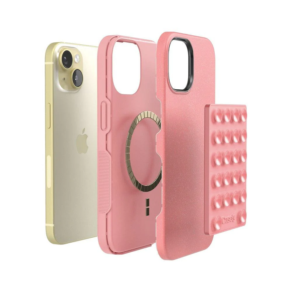 Starfish Wishes | Coral Pink Shimmer Grippy - Image 5