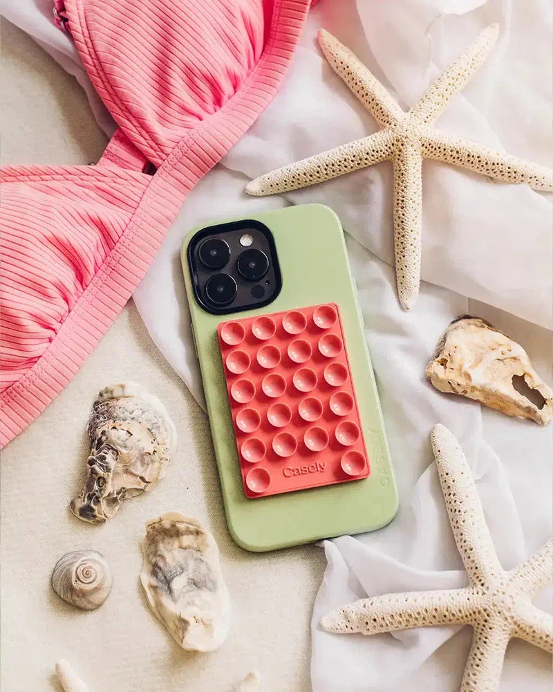 Starfish Wishes | Coral Pink Shimmer Grippy - Image 9