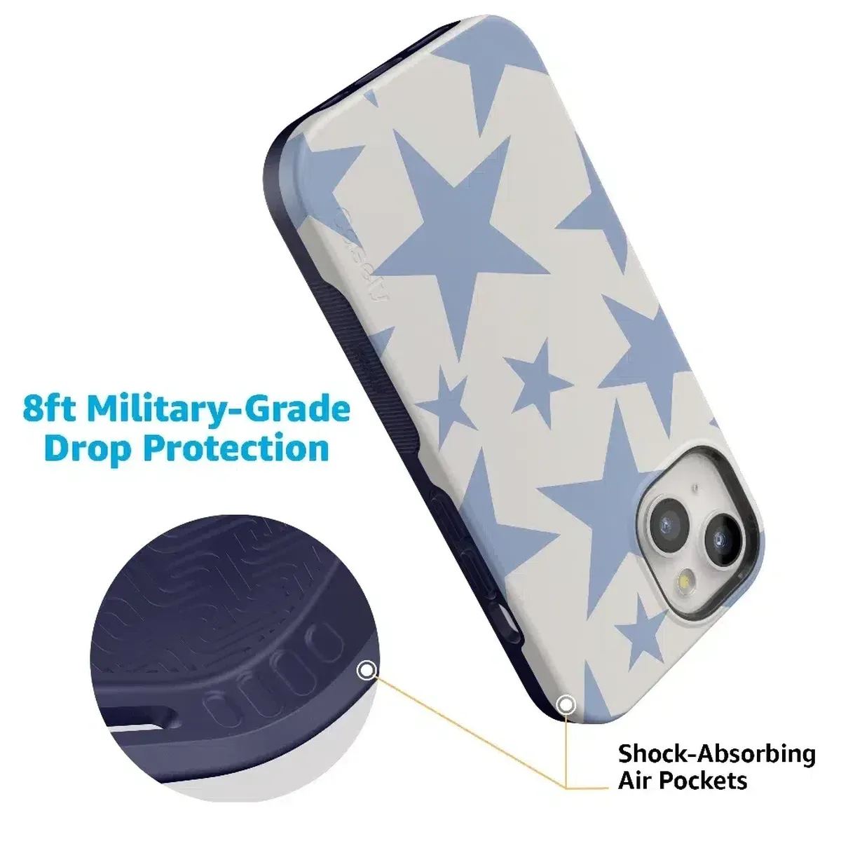 Stars Align | Blue & White Stars Case - Image 88