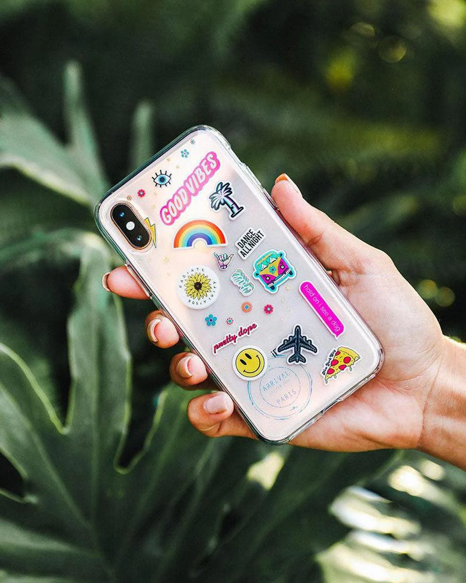 Stuck on U | Festival Sticker Floral Case - Image 43