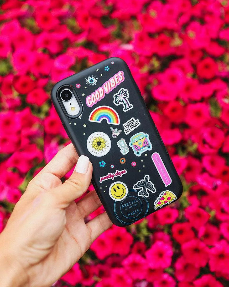 Stuck on U | Festival Sticker Floral Case - Image 44