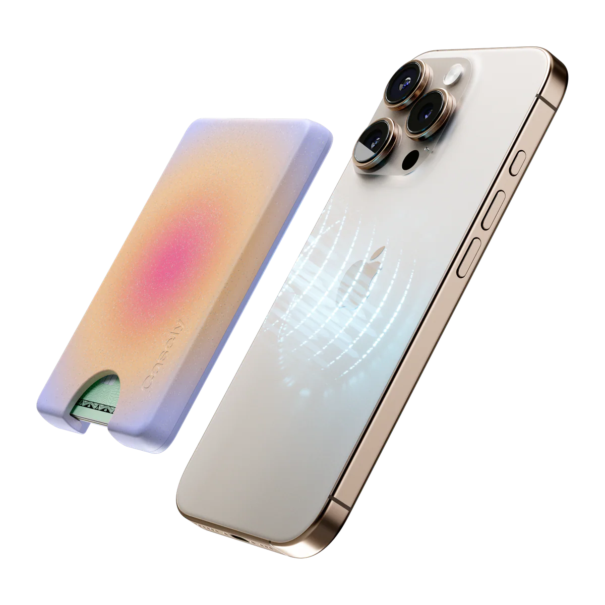 Sunset Halo | Rainbow Aura MagWallet - Image 8