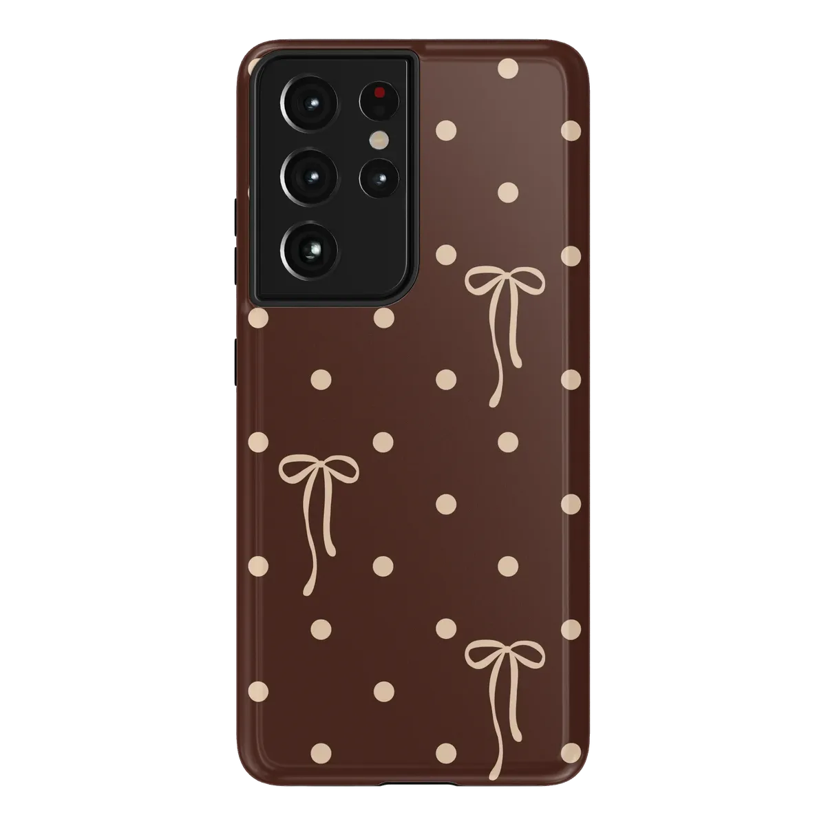 Teddy Bows | Brown Polka Dot Case - Image 148
