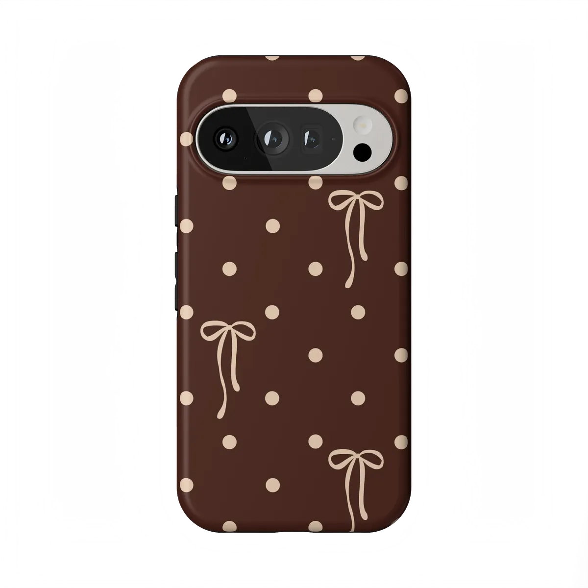 Teddy Bows | Brown Polka Dot Case - Image 157
