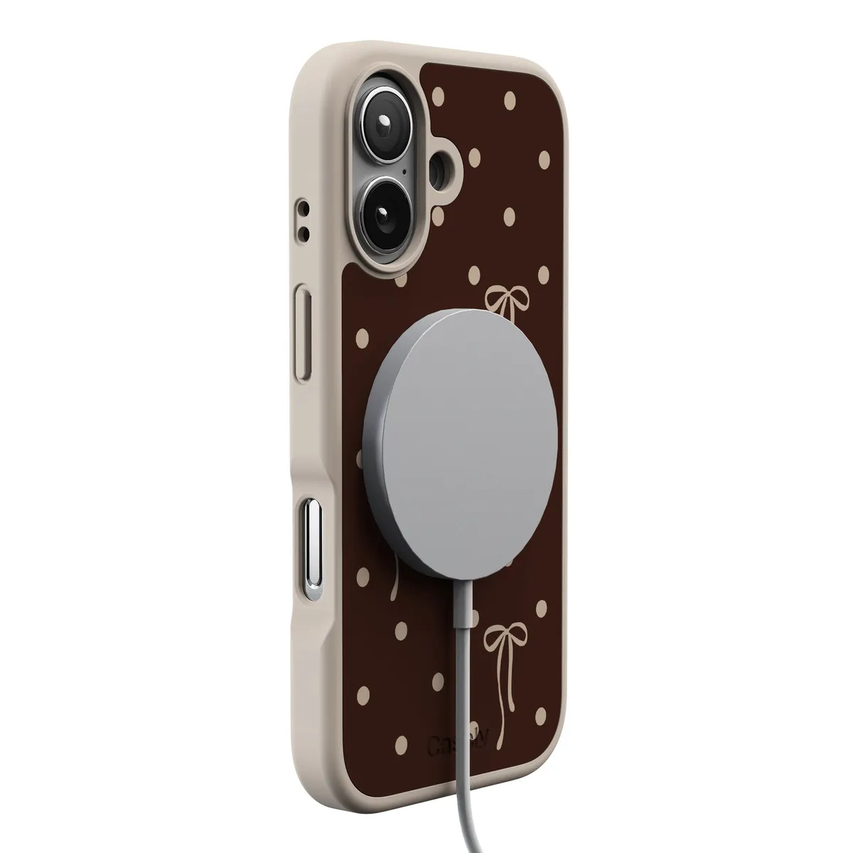 Teddy Bows | Brown Polka Dot Case - Image 173