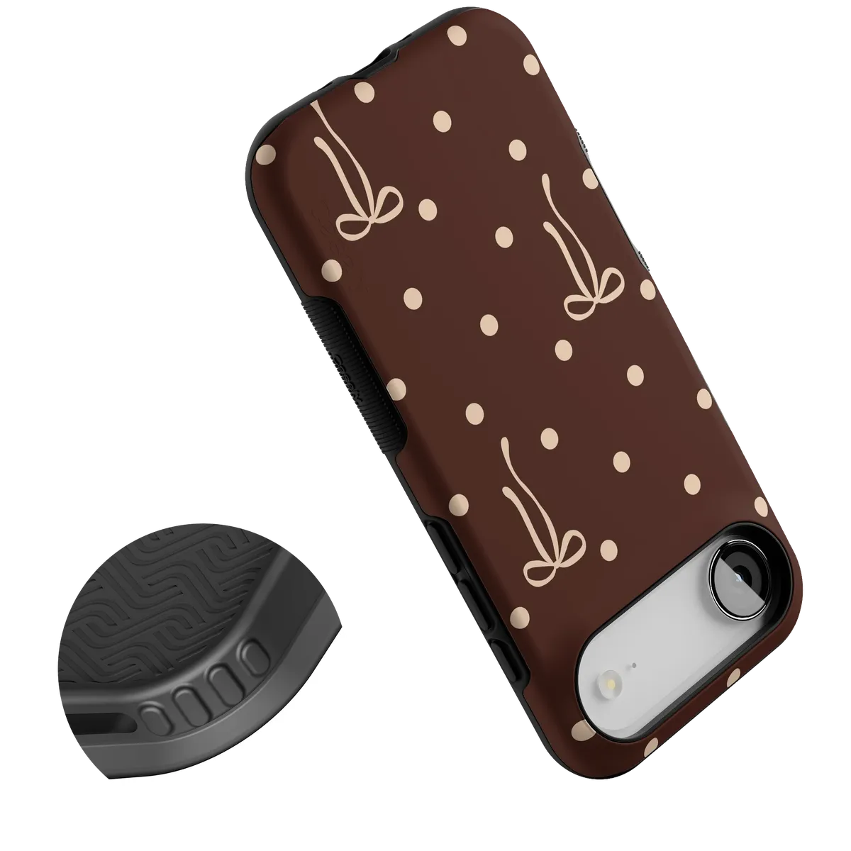 Teddy Bows | Brown Polka Dot Case - Image 19