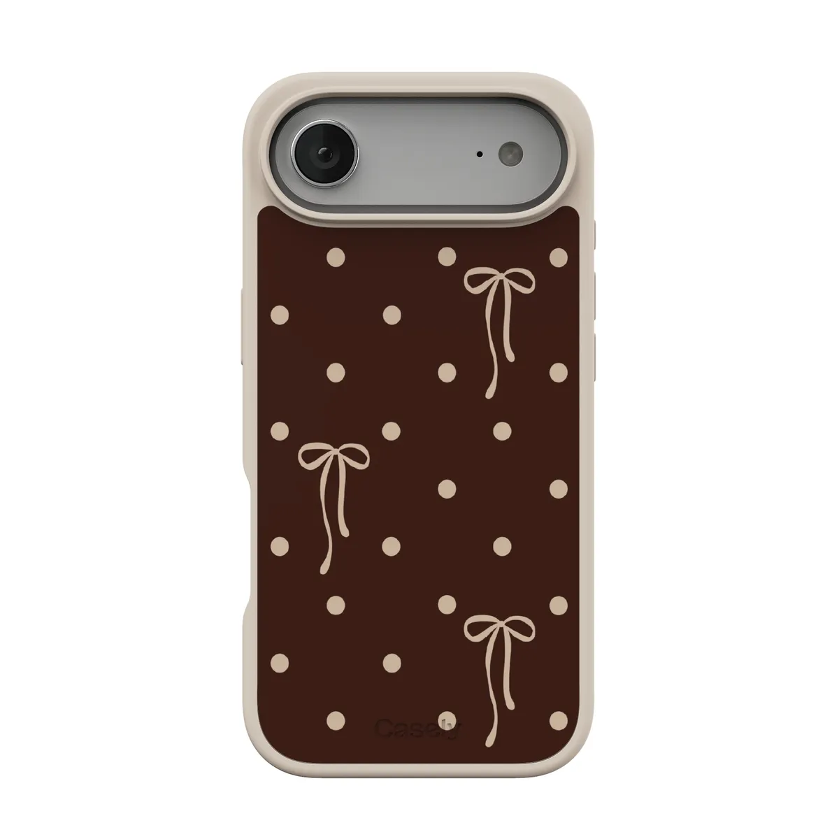 Teddy Bows | Brown Polka Dot Case - Image 190