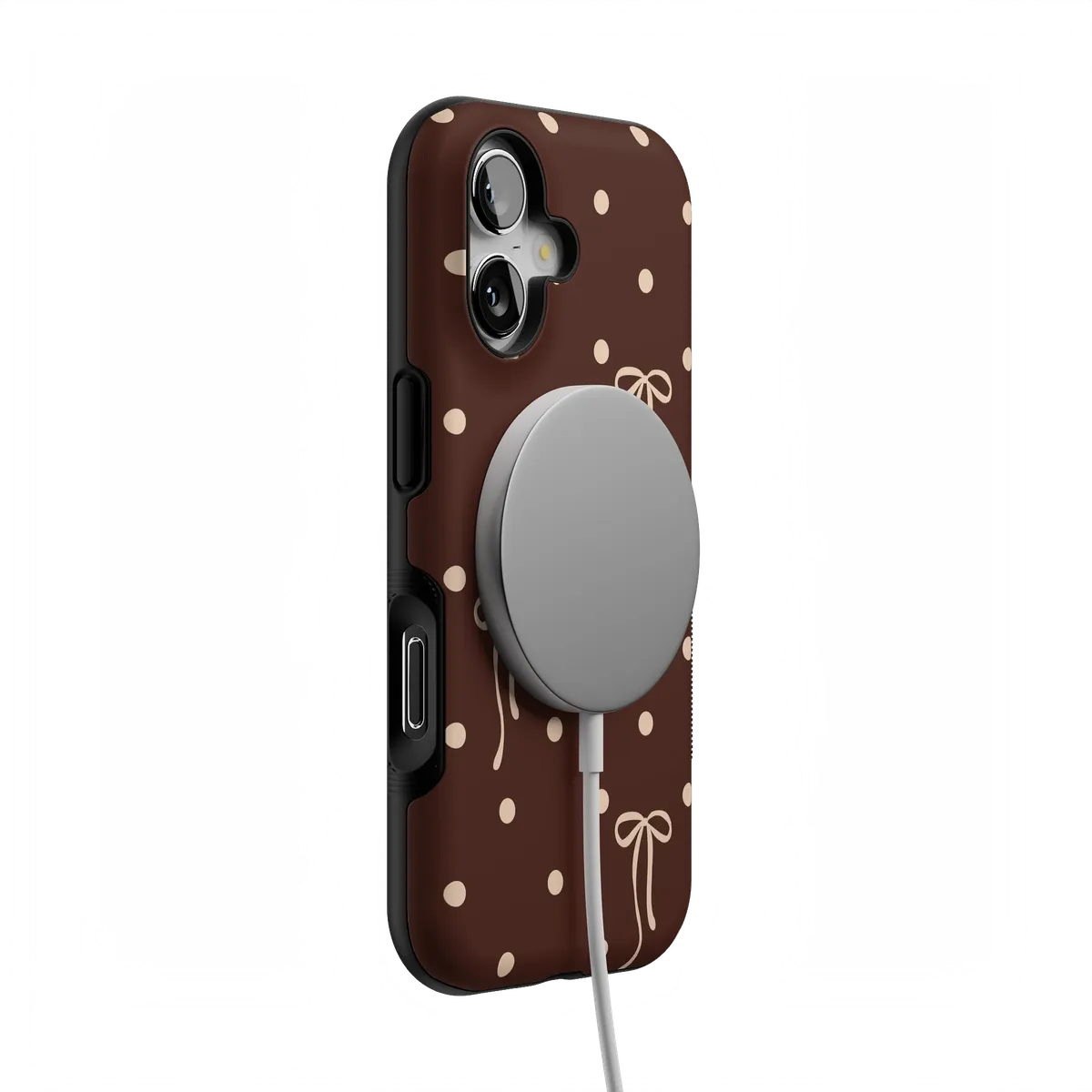 Teddy Bows | Brown Polka Dot Case - Image 24
