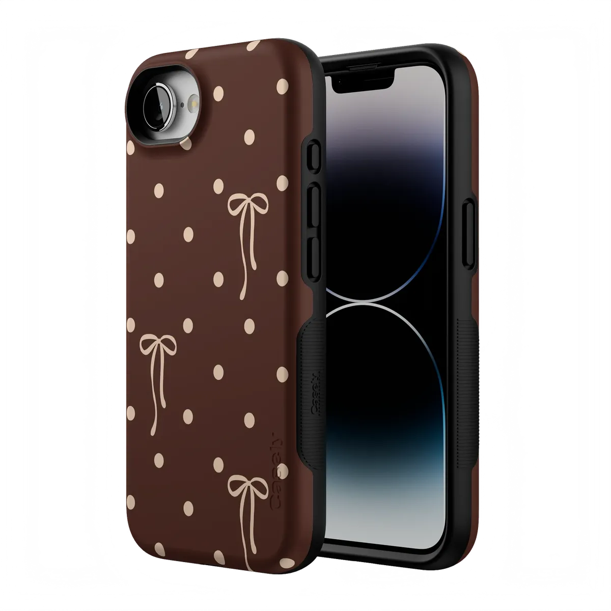 Teddy Bows | Brown Polka Dot Case - Image 32
