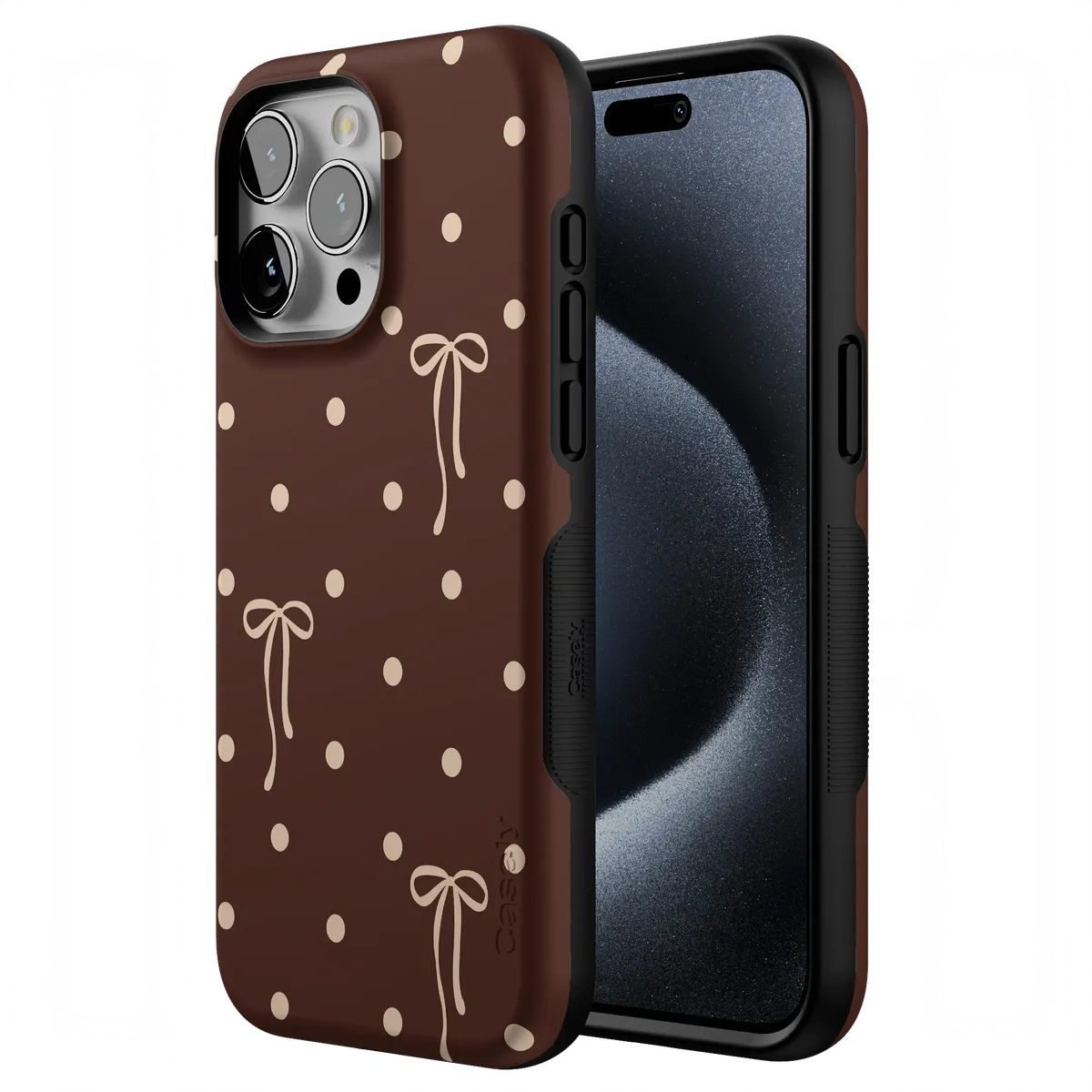 Teddy Bows | Brown Polka Dot Case - Image 42