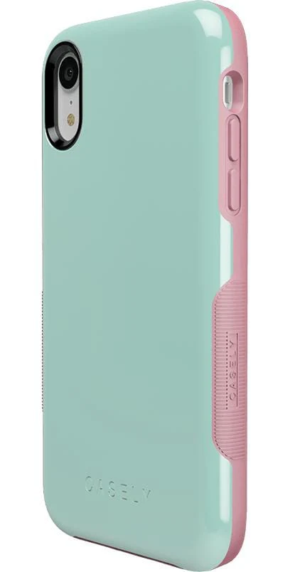 Mint Green on Pink | Ultra-Protective Bold Case - Image 11