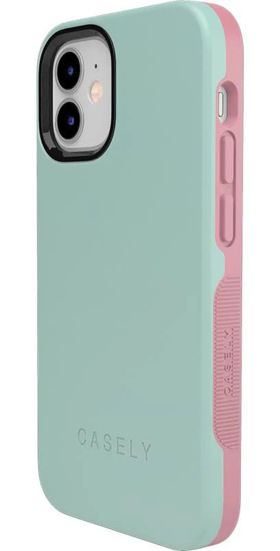 Mint Green on Pink | Ultra-Protective Bold Case - Image 20