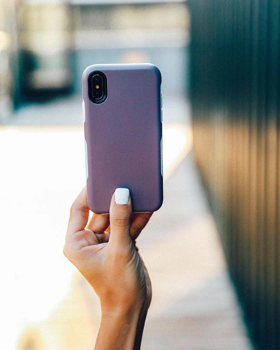Purple Taupe on Nude | Ultra-Protective Bold Case - Image 31