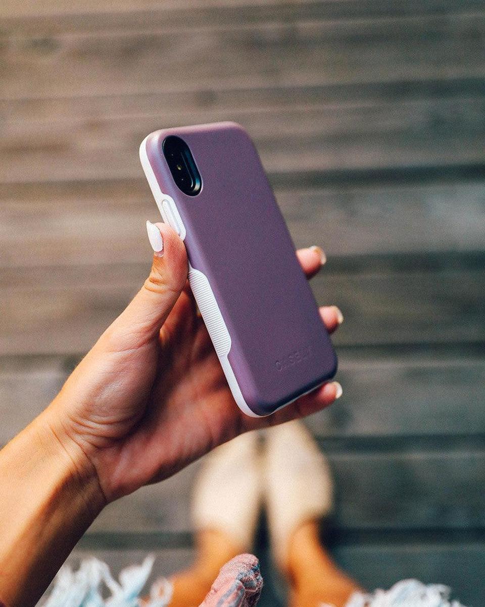 Purple Taupe on Nude | Ultra-Protective Bold Case - Image 32
