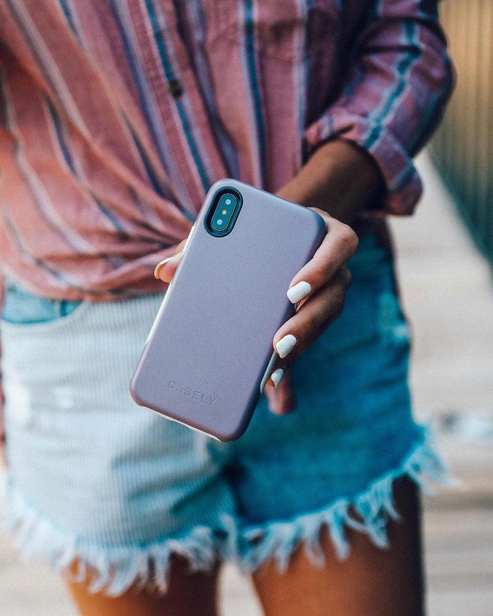 Purple Taupe on Nude | Ultra-Protective Bold Case - Image 34