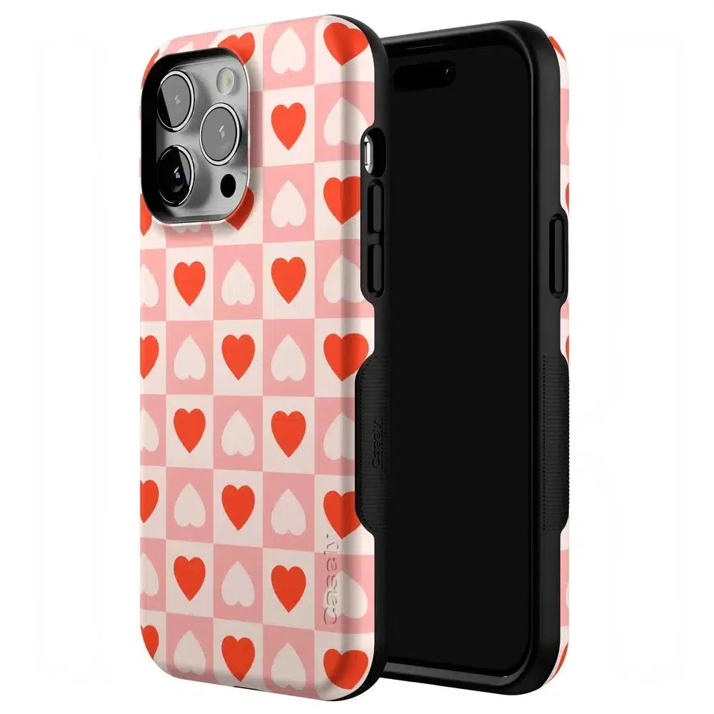 King of My Heart | Checkered Hearts Case - Image 119