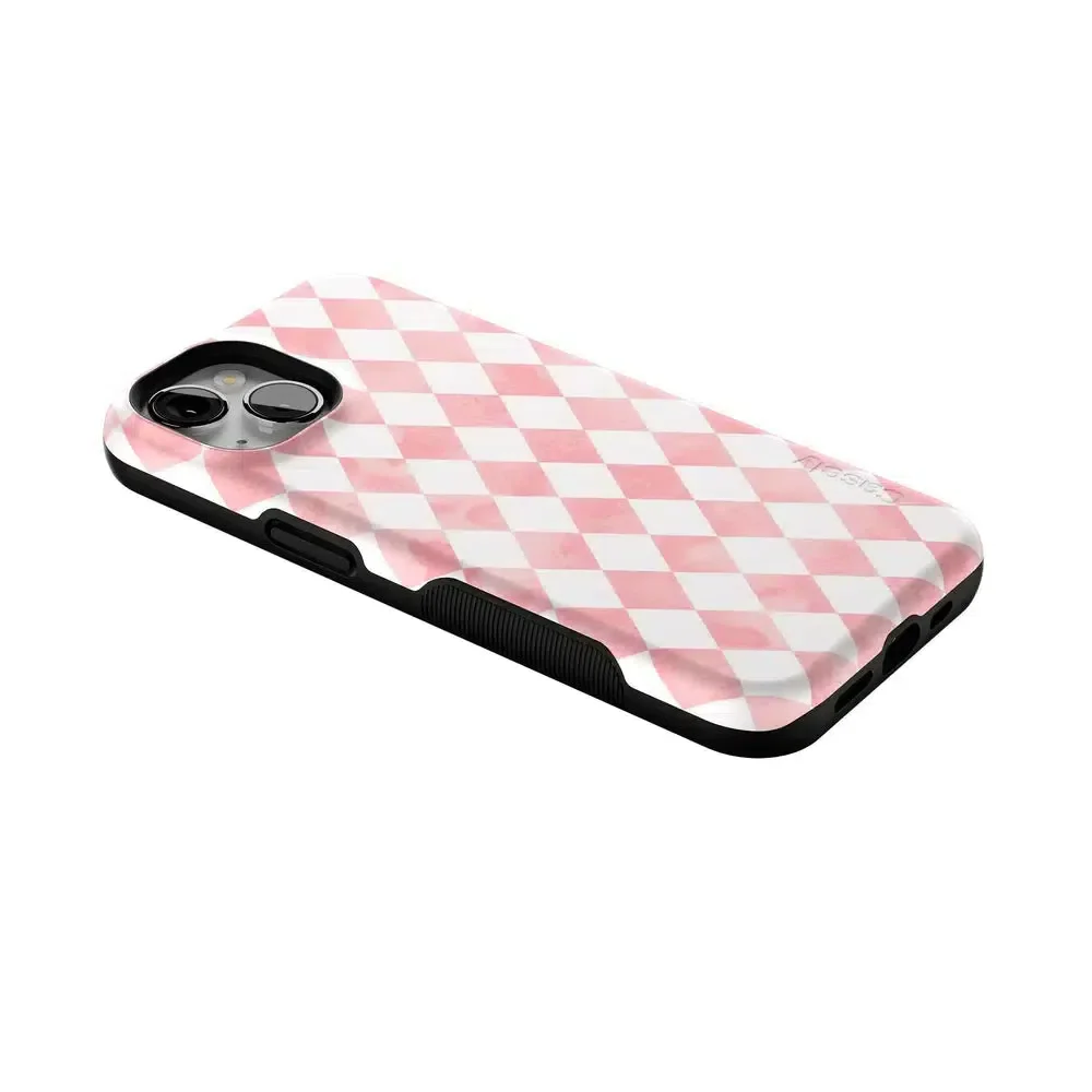 Queen of Diamonds | Pink Watercolor Case - Image 111