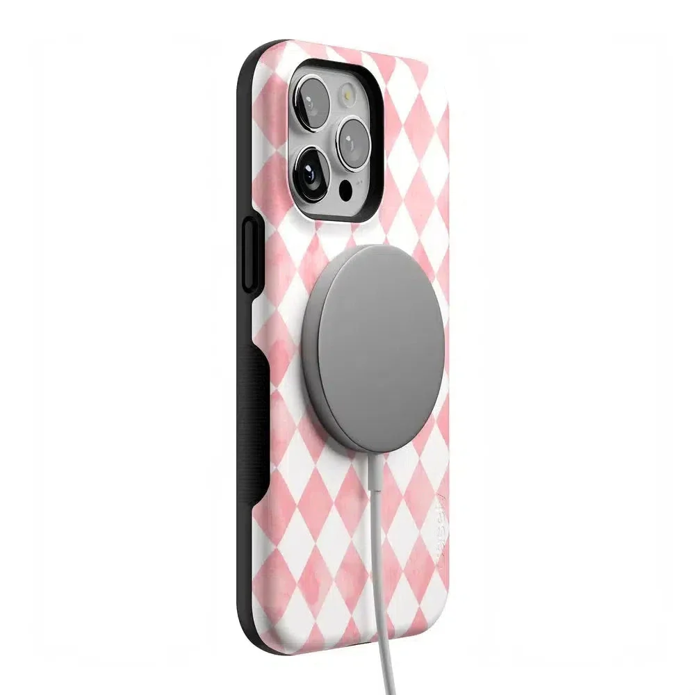 Queen of Diamonds | Pink Watercolor Case - Image 135