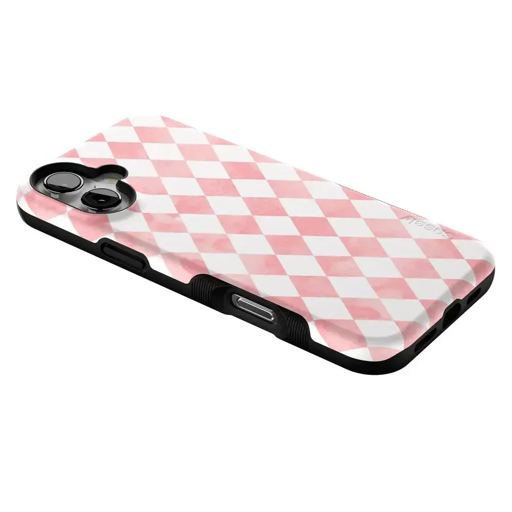 Queen of Diamonds | Pink Watercolor Case - Image 150