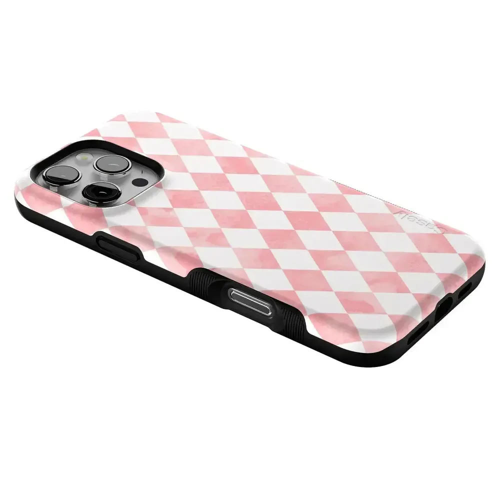Queen of Diamonds | Pink Watercolor Case - Image 161