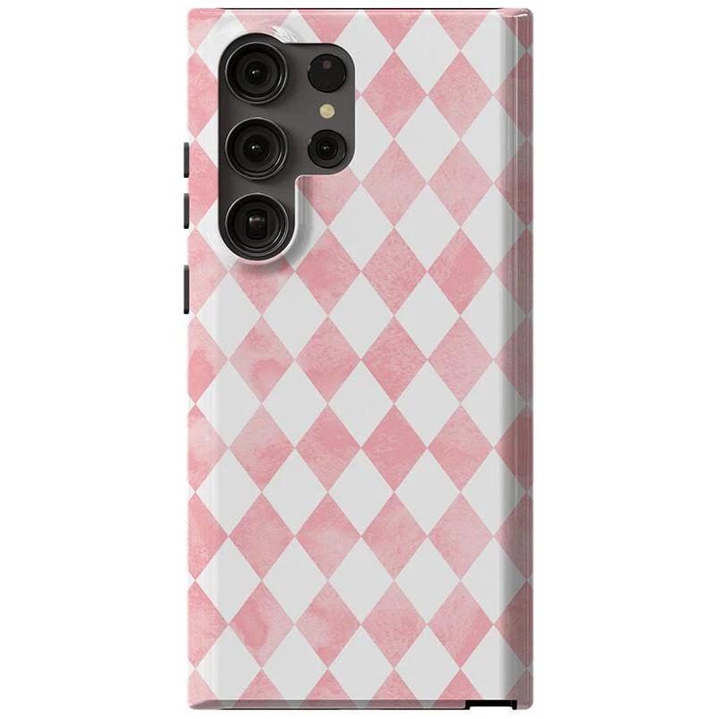 Queen of Diamonds | Pink Watercolor Case - Image 32