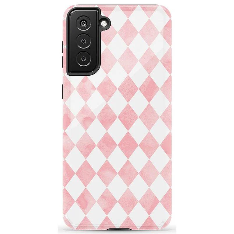 Queen of Diamonds | Pink Watercolor Case - Image 39