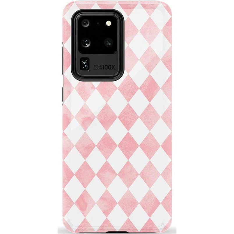 Queen of Diamonds | Pink Watercolor Case - Image 41