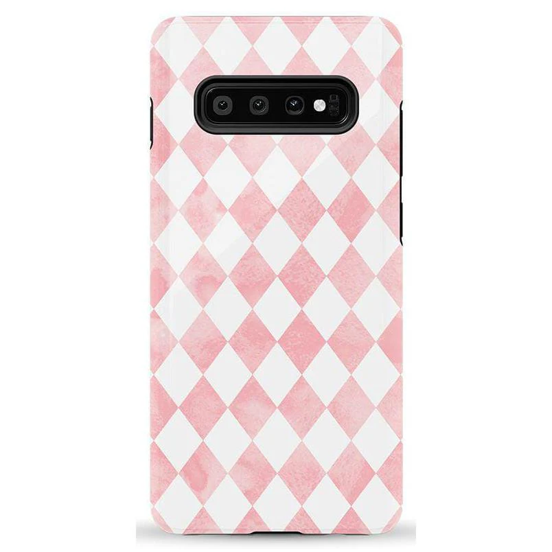 Queen of Diamonds | Pink Watercolor Case - Image 44