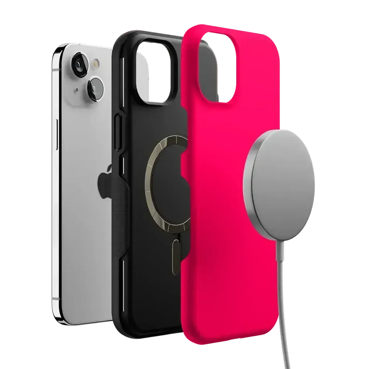 Think Pink | Solid Neon Pink Case - Image 84