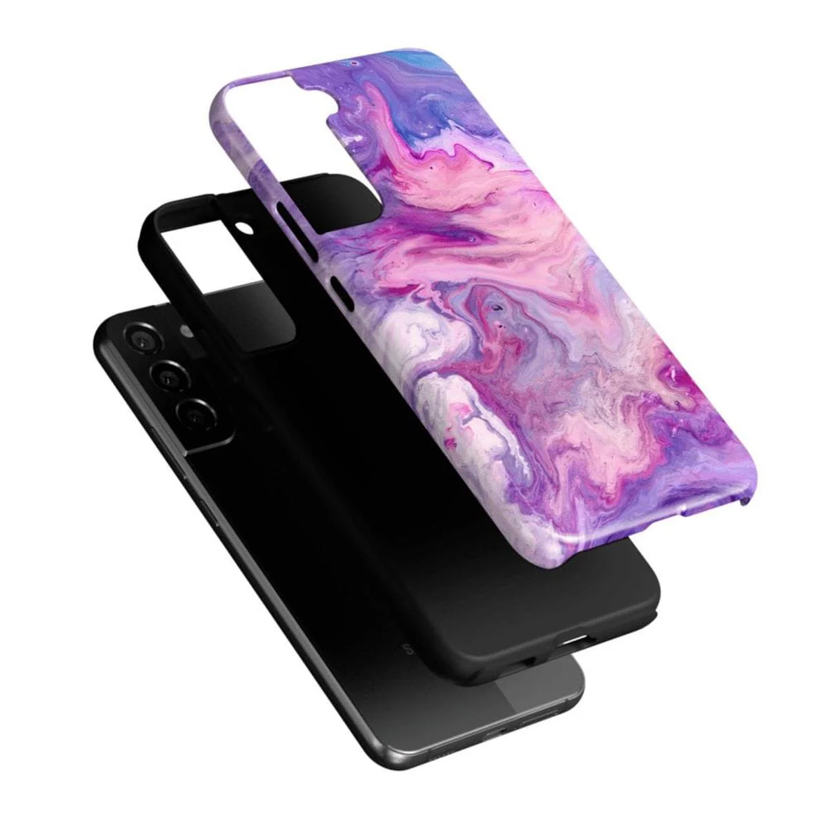 Tie Dying Over You | Purple Marble Samsung Case - Image 24