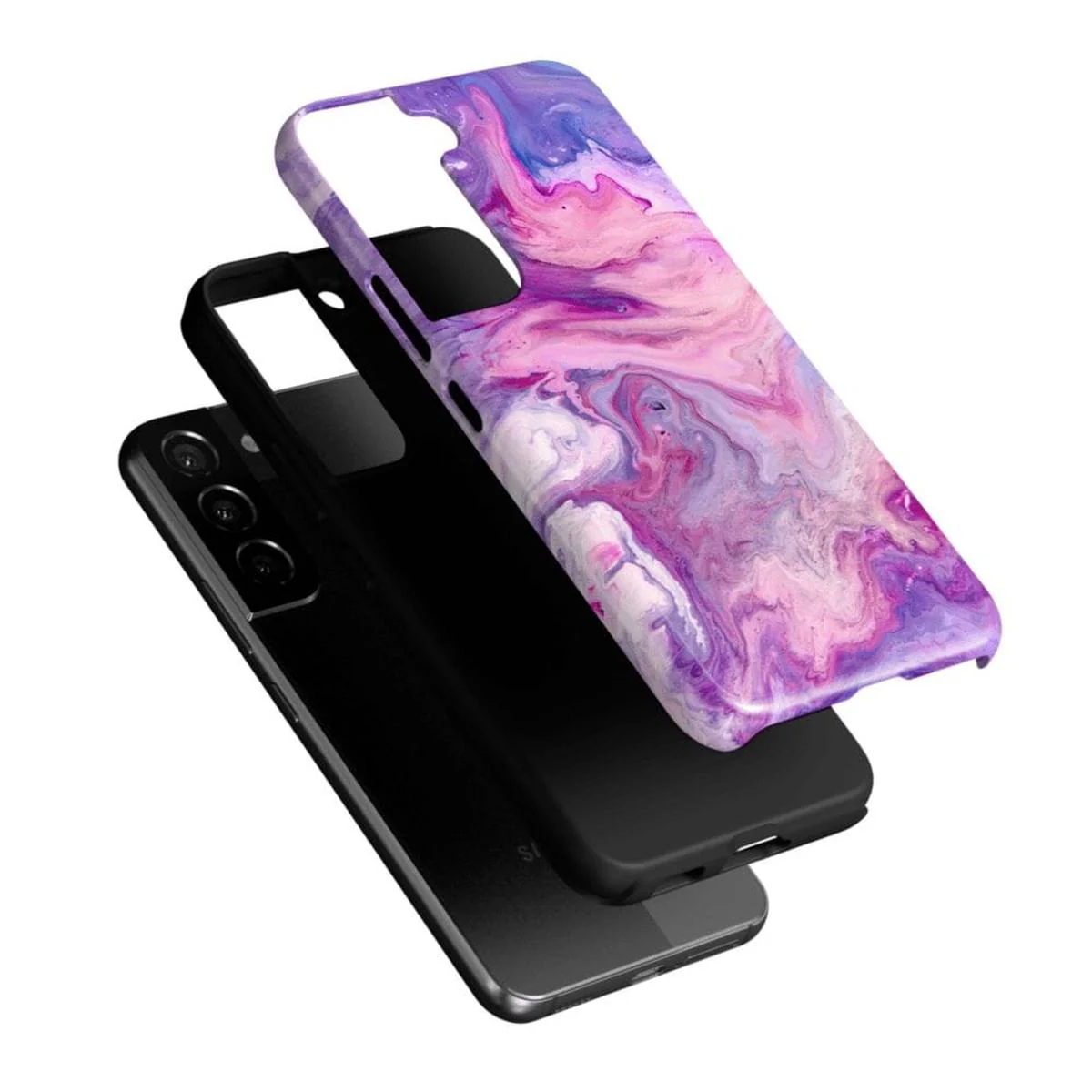 Tie Dying Over You | Purple Marble Samsung Case - Image 27