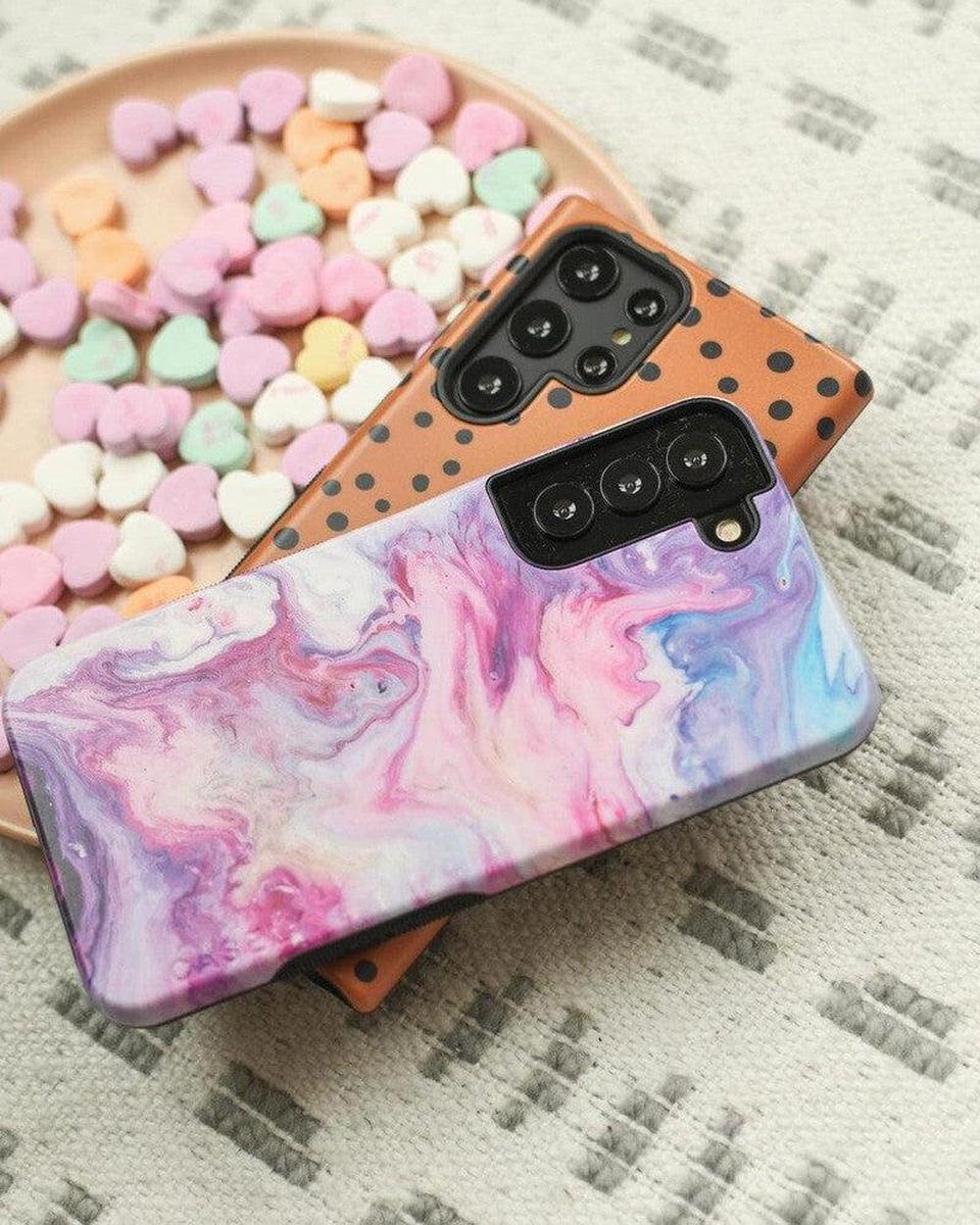 Tie Dying Over You | Purple Marble Samsung Case - Image 29