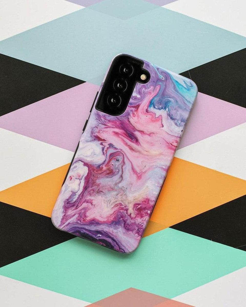 Tie Dying Over You | Purple Marble Samsung Case - Image 31