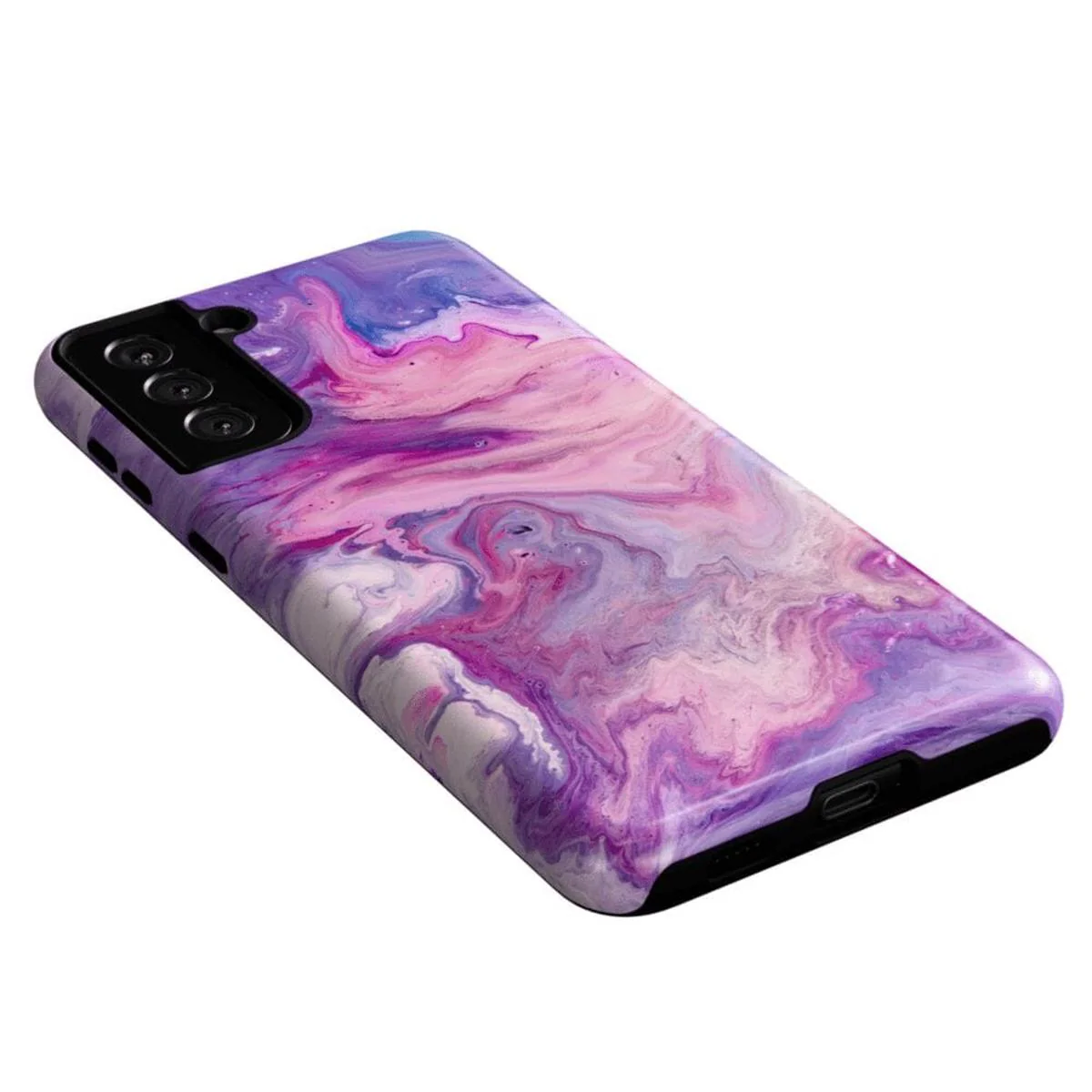Tie Dying Over You | Purple Marble Samsung Case - Image 36