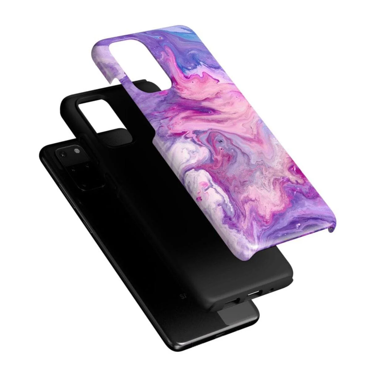 Tie Dying Over You | Purple Marble Samsung Case - Image 47