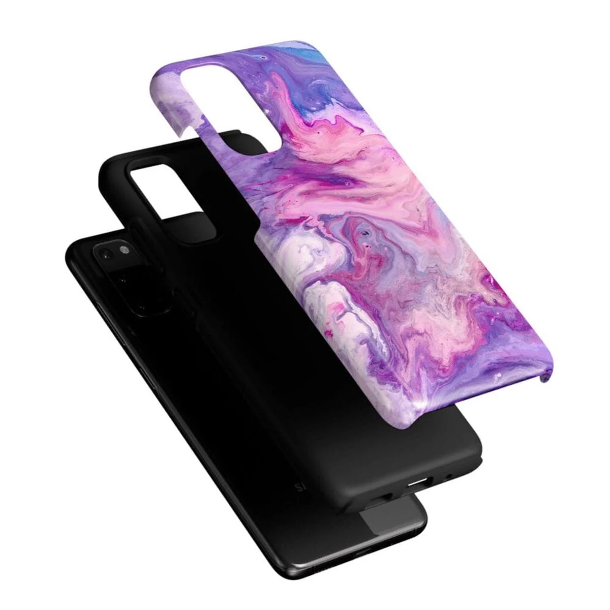 Tie Dying Over You | Purple Marble Samsung Case - Image 50