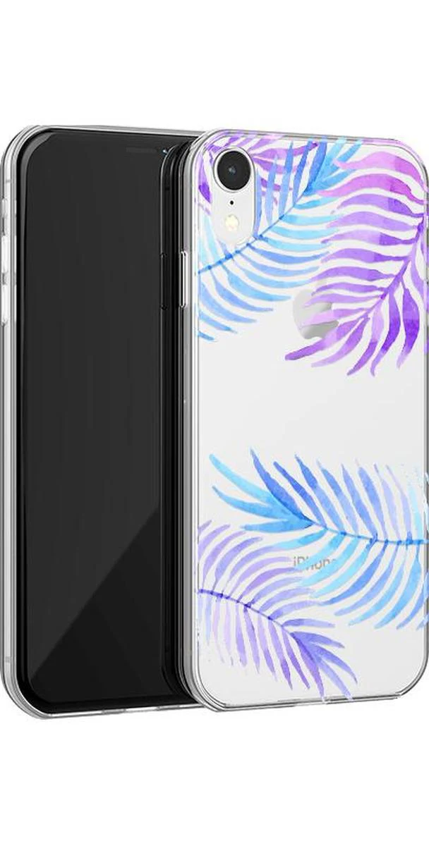 Tropical Blues | Palm Leaves Floral case - Image 12