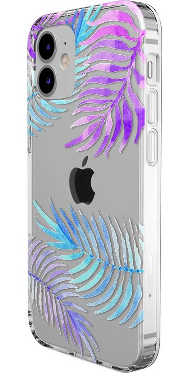 Tropical Blues | Palm Leaves Floral case - Image 5