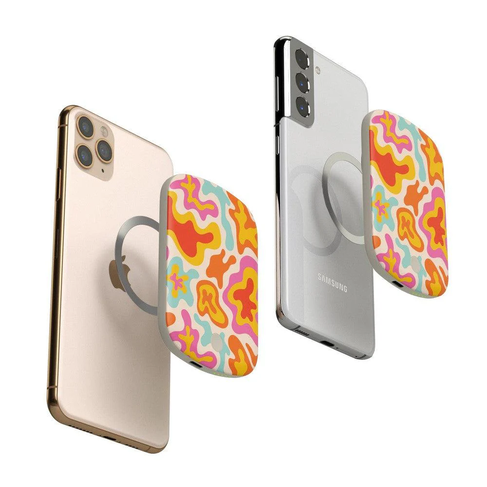 Tropical Color Splash | Abstract Retro Power Pod - Image 2
