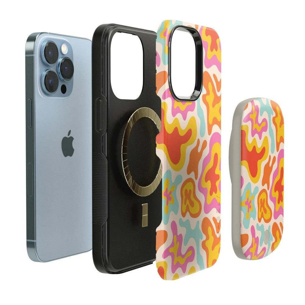 Tropical Color Splash | Abstract Retro Power Pod - Image 4