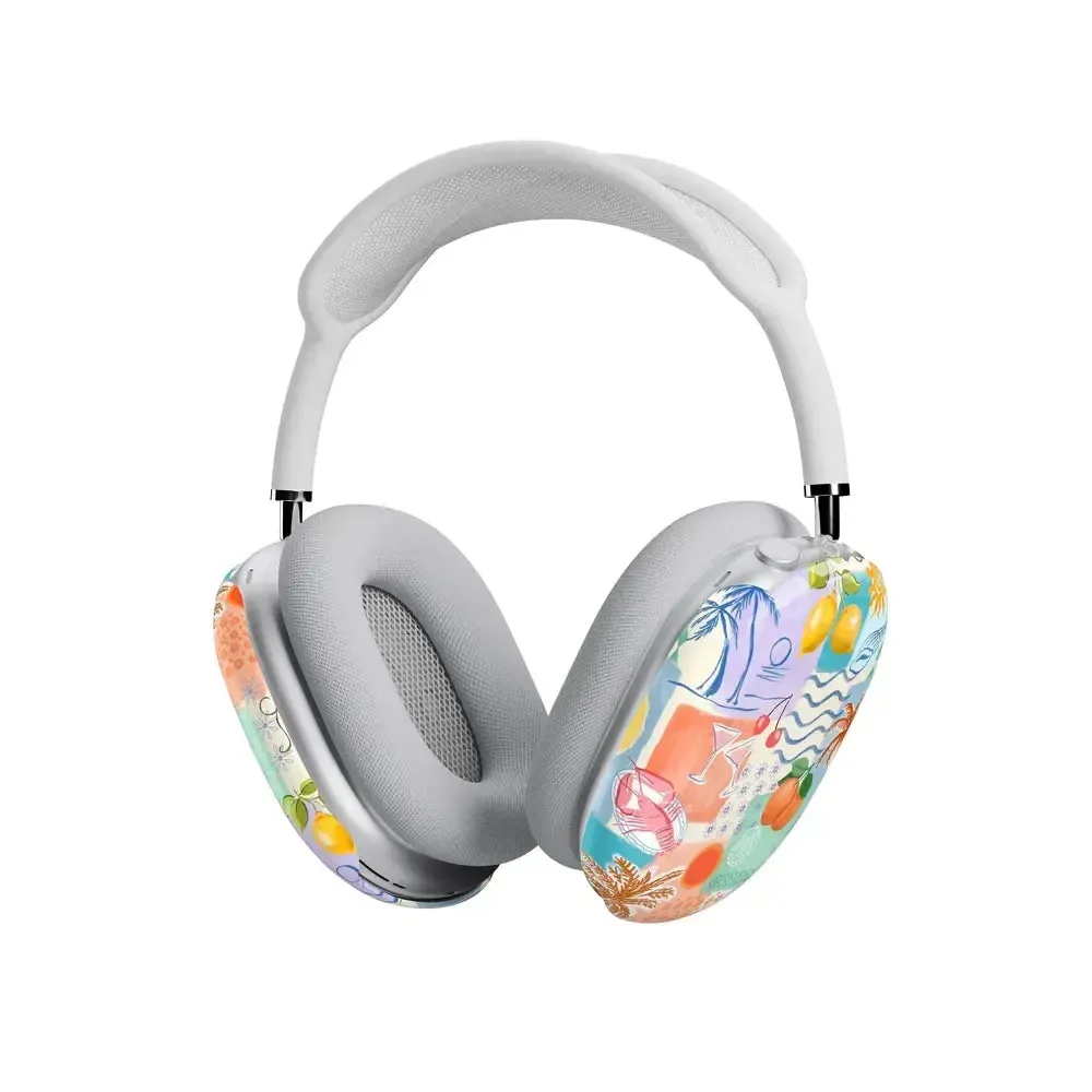 Tropical Heat | Beachy Collage AirPods Max Case - Image 3