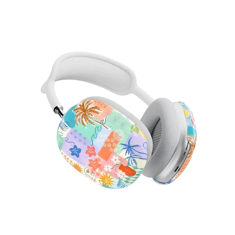 Tropical Heat | Beachy Collage AirPods Max Case - Image 5