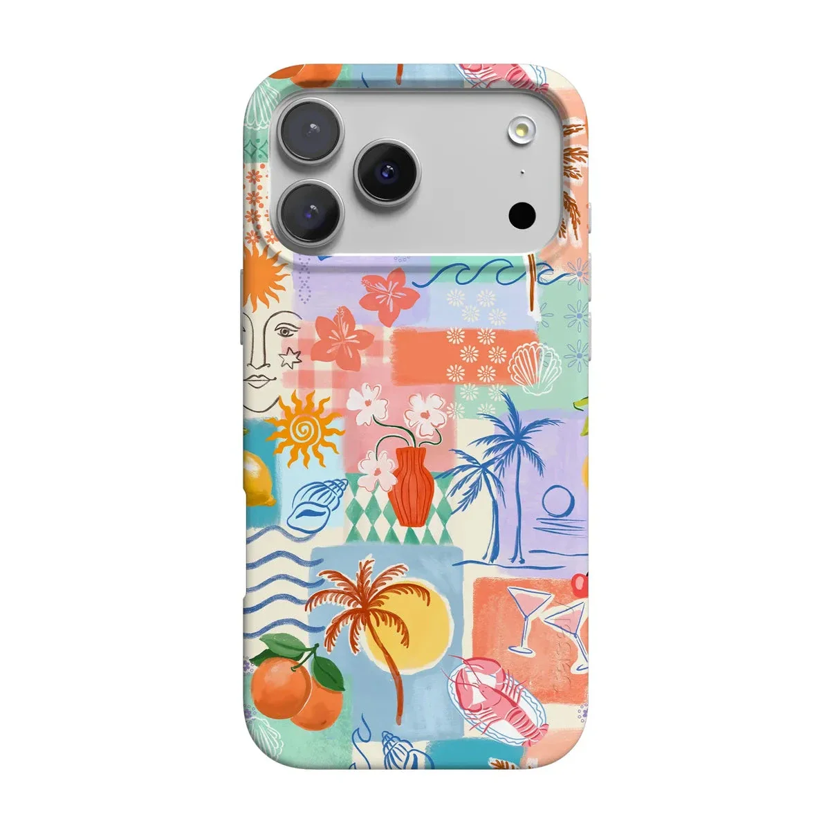 Tropical Heat | Beachy Collage Case - Image 129